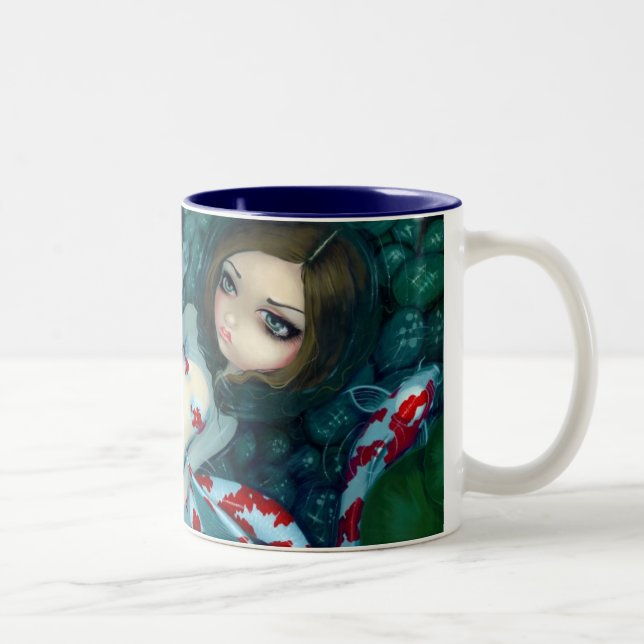 Daydreaming Koi Mermaid Mug (Right)