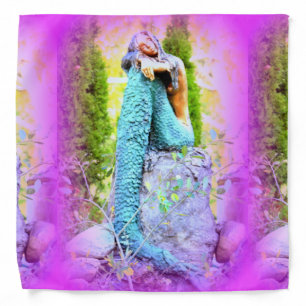 daydreaming mermaid bandana