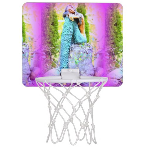 daydreaming mermaid basketball goal mini basketball hoop