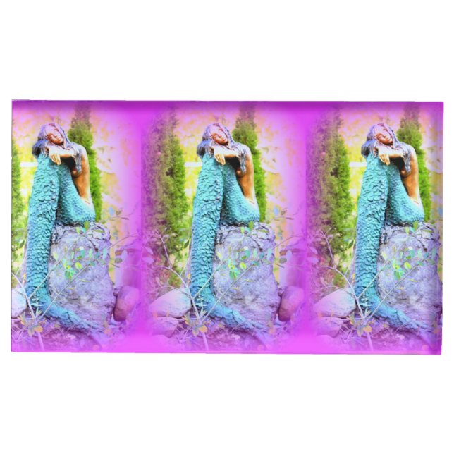 daydreaming mermaids table card holder (Front)