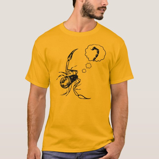 Daydreaming Pseudoscorpion Entomology Science Tee (Front)