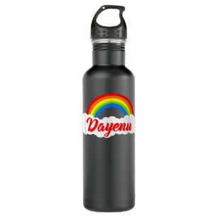 Dayenu Passover Song  - Funny Pesach Seder Dinner  Stainless Steel Water Bottle