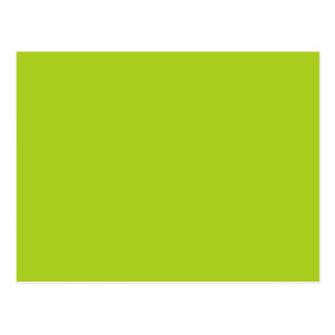 lime green color postcards zazzle