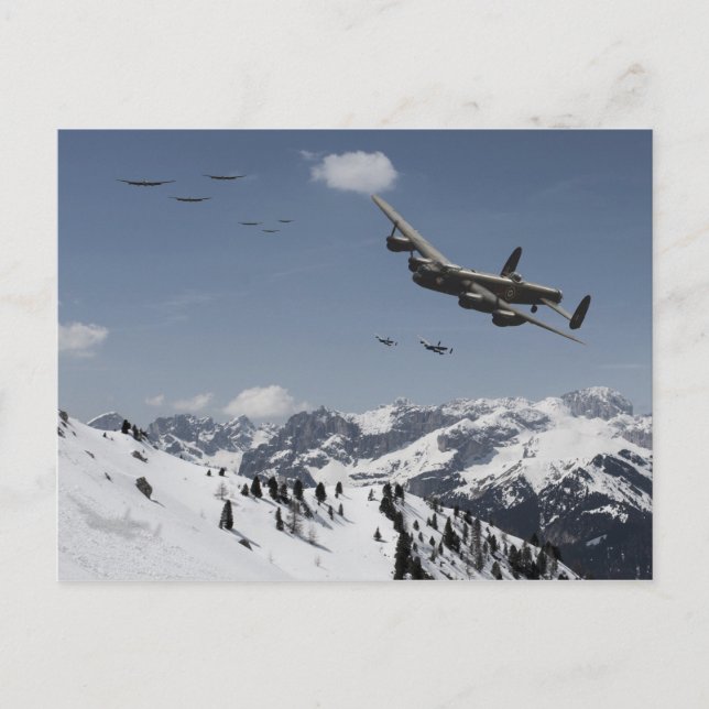 Daylight Raid Postcard (Front)