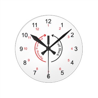 Daylight Saving Time Wall Clock
