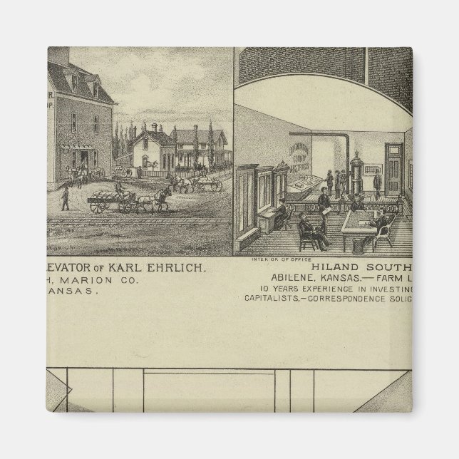 Daylight Store, Kansas Magnet (Front)