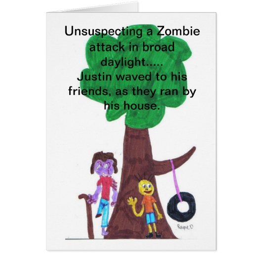 Daylight Zombie Attacks Cards (Front)