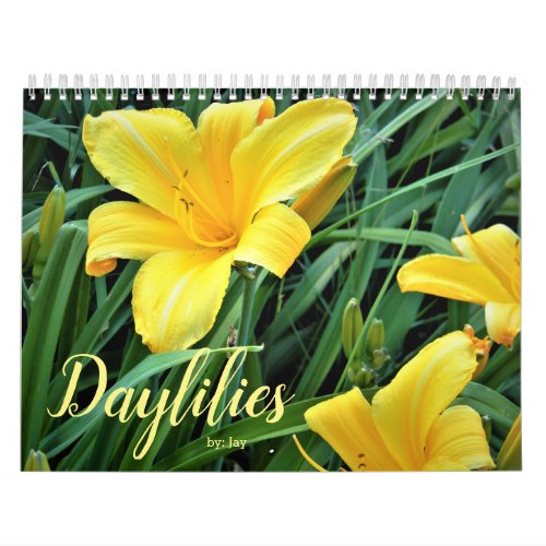 Daylilies Calendar
