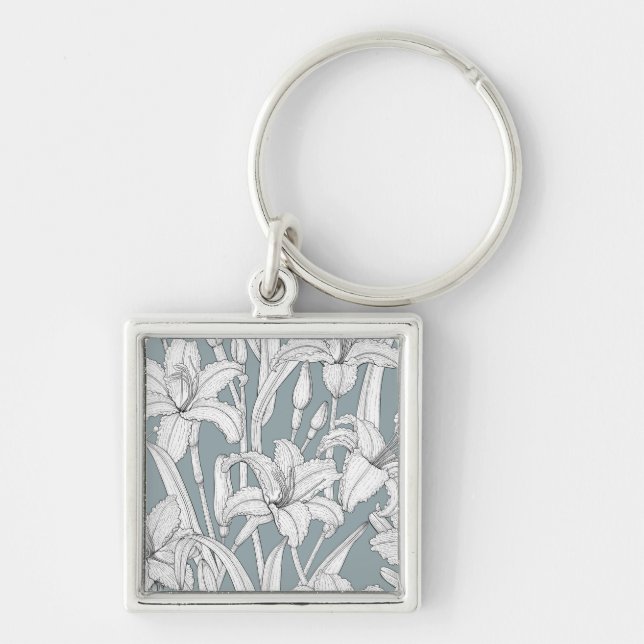 Daylilies Keychain (Front)