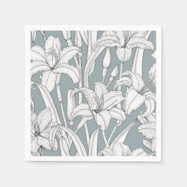 Daylilies Napkins (Front)