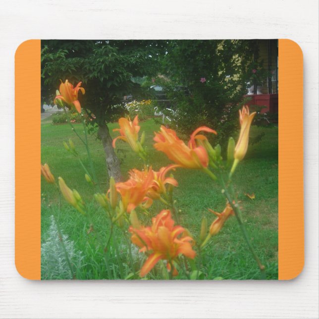 daylillies mouse pad (Front)