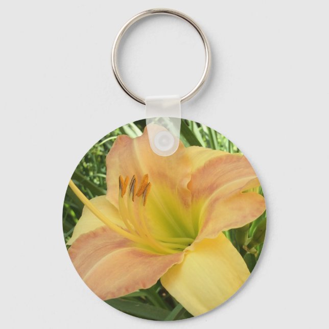 DAYLILY “Blond Baby” --- Keychain (Front)