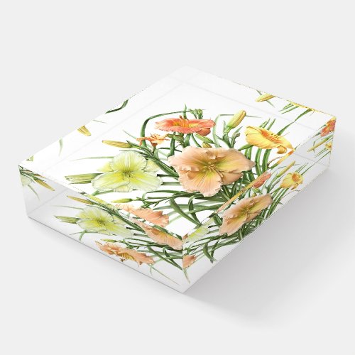 Daylily Bouquet Paperweight