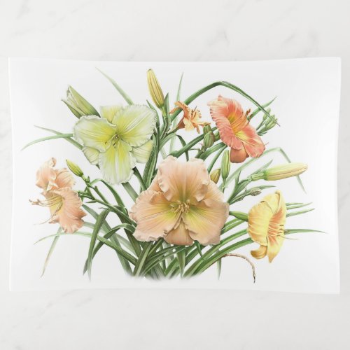 Daylily Bouquet Trinket Tray