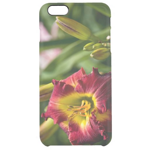 Daylily "Dragon King" Clear iPhone 6 Plus Case