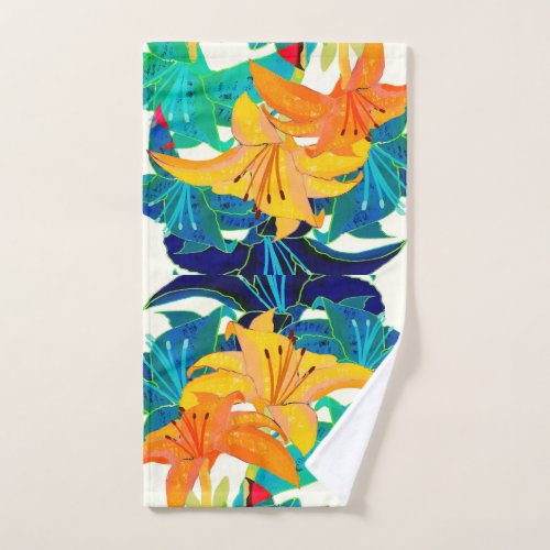 Daylily Hand Towel