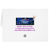 Daylily 'Nick Of Time' Cards (Back Horizontal)