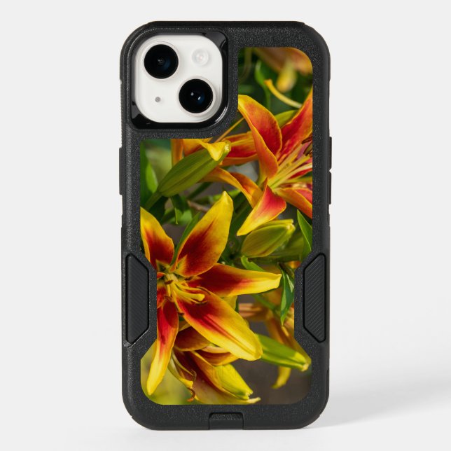 Daylily Orange Canadian Flower Photography Otterbox iPhone Case (Back)