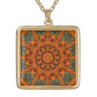 Daylily Orange Mandala