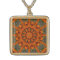Daylily Orange Mandala