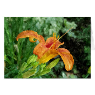 Daylily Watercolor Cards