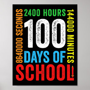 Days 2400 Hours 144000 Minutes Poster