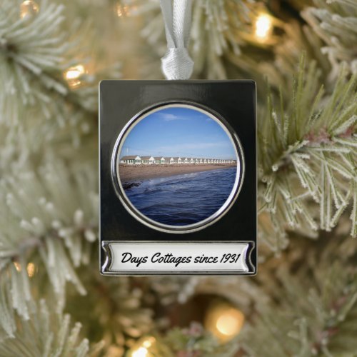 Days Cottages Banner Ornament 