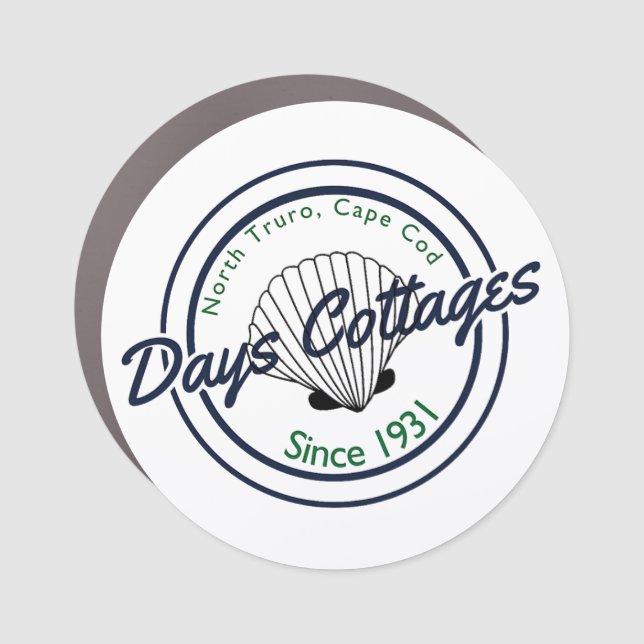 Days Cottages Car Magnet (Front)