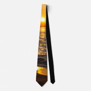 Days End At Traverse City Neck Tie