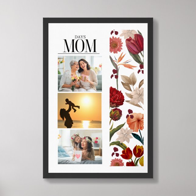Days Mom Framed Art (Framed Front)