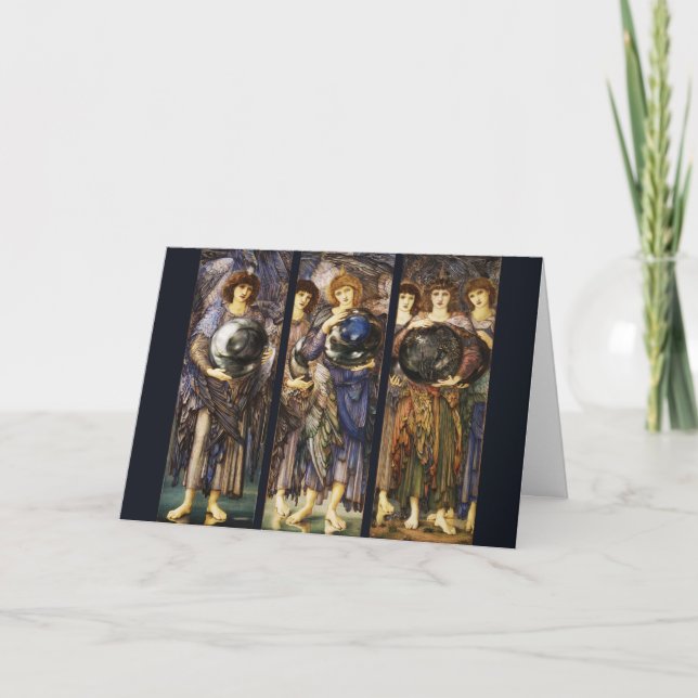 DAYS OF CREATION ANGELS First, Second,Third Day Card (Front)