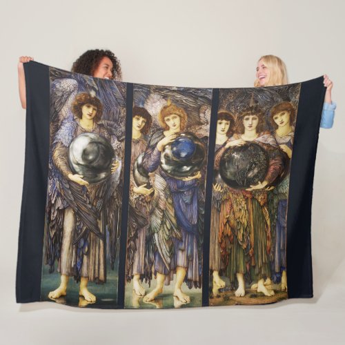 DAYS OF CREATION ANGELS First SecondThird Day Fleece Blanket