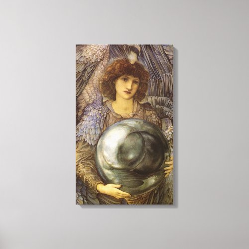 Days of Creation First Day by Burne Jones Canvas Print