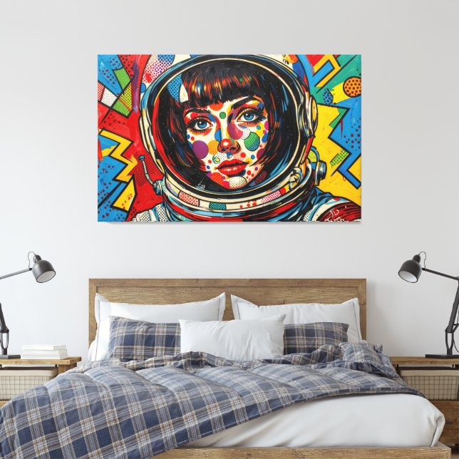 DAYS OF DISCOVERY 10 CANVAS PRINT (Insitu(Bedroom))