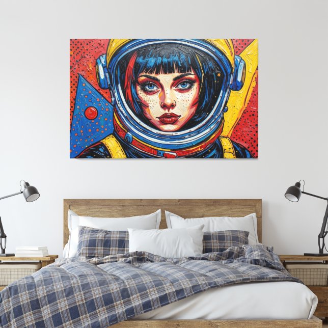 DAYS OF DISCOVERY 7 CANVAS PRINT (Insitu(Bedroom))