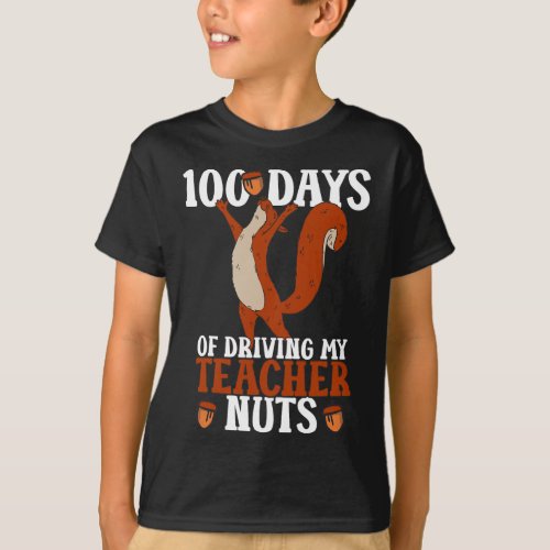 Days Of Driving Teacher Nuts School Retro Team 1  T_Shirt