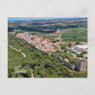 Days of Knights -Obidos Portugal Postcard
