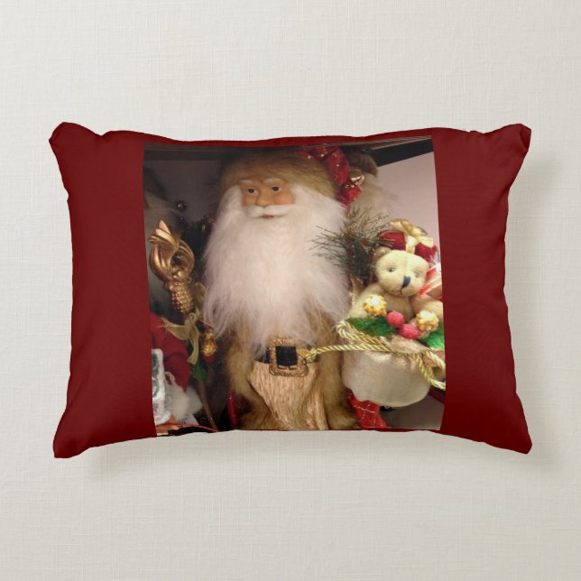 "DAYS OF OLD SANTA" PILLOW (Front)