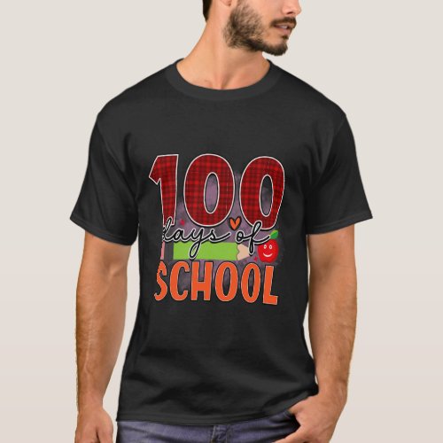 Days Of School 100 Days Of School 1  T_Shirt