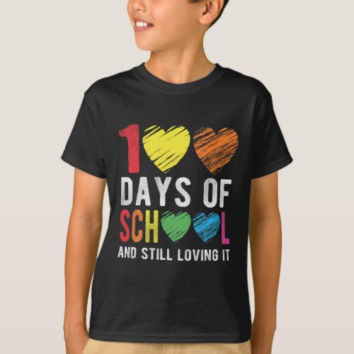 Days Of School And Still Loving It For Teacher Stu T_Shirt