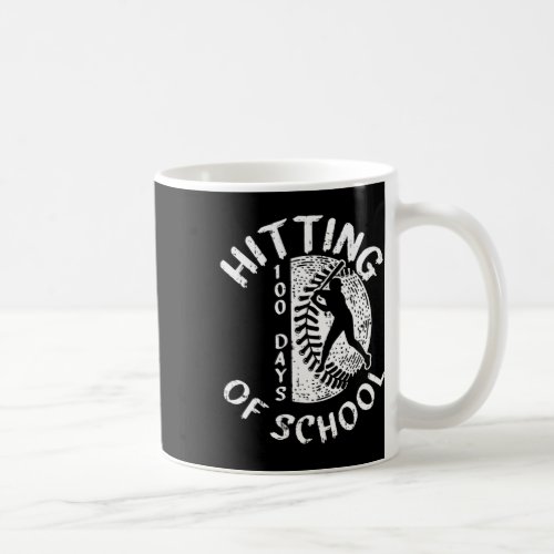 Days Of School Baseball Player Teacher Student Gif Coffee Mug