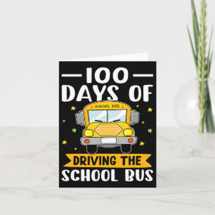 Days Of School Bus Driving 1  Card