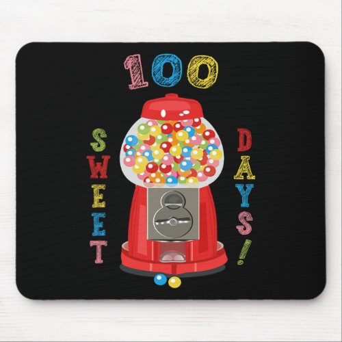 Days Of School Design 100 Days Of School Gumball M Mouse Pad