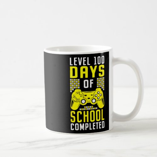 Days Of School For Boys Level Completed Gamer  Coffee Mug