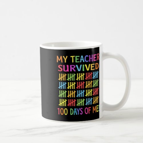 Days Of School Kids 100th Day Of School Costume 2  Coffee Mug