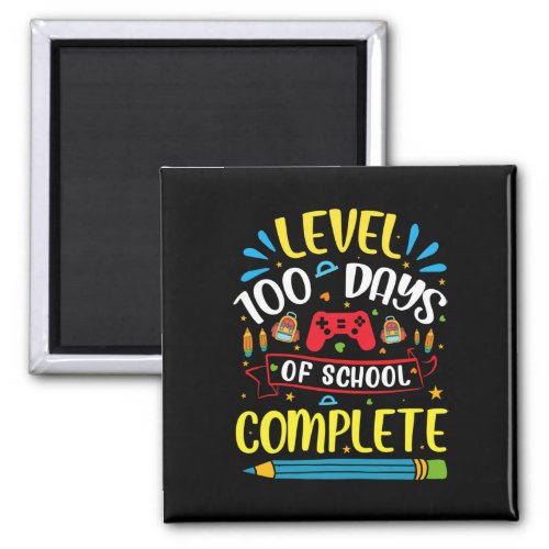 Days Of School Level Completed Gamer Video Games  Magnet