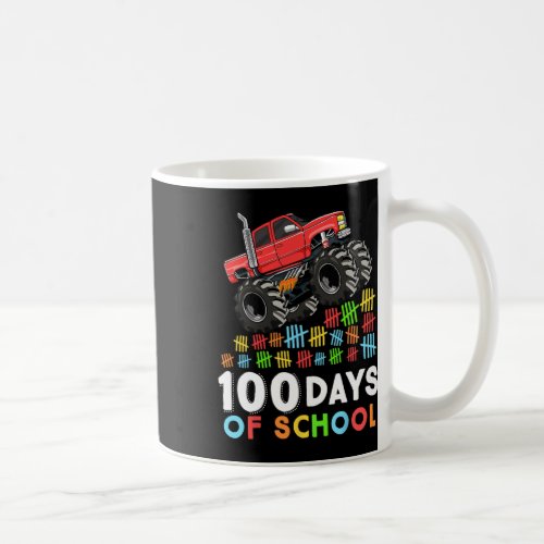 Days Of School Monster Truck 100th Day Of School B Coffee Mug