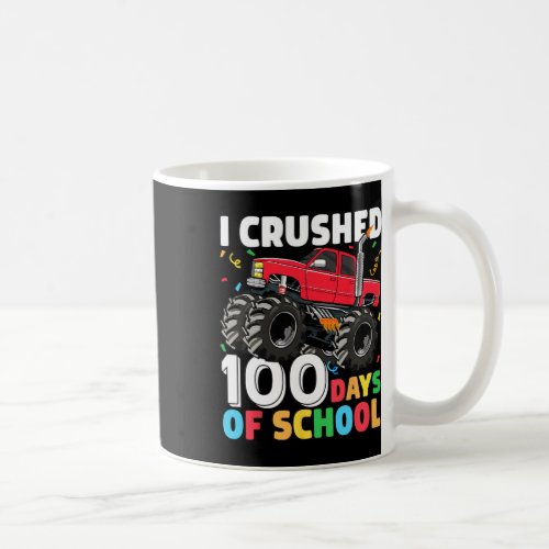 Days Of School Monster Truck 100th Day Of School B Coffee Mug