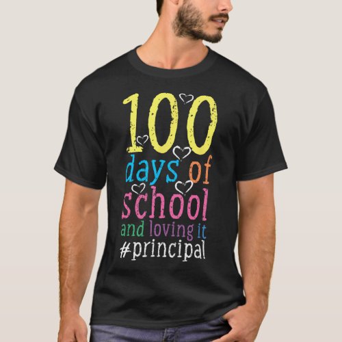 Days Of School Principal 2  T_Shirt