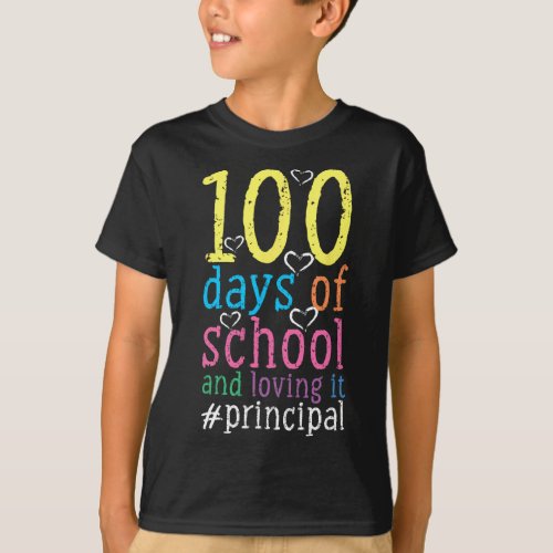 Days Of School Principal 2  T_Shirt